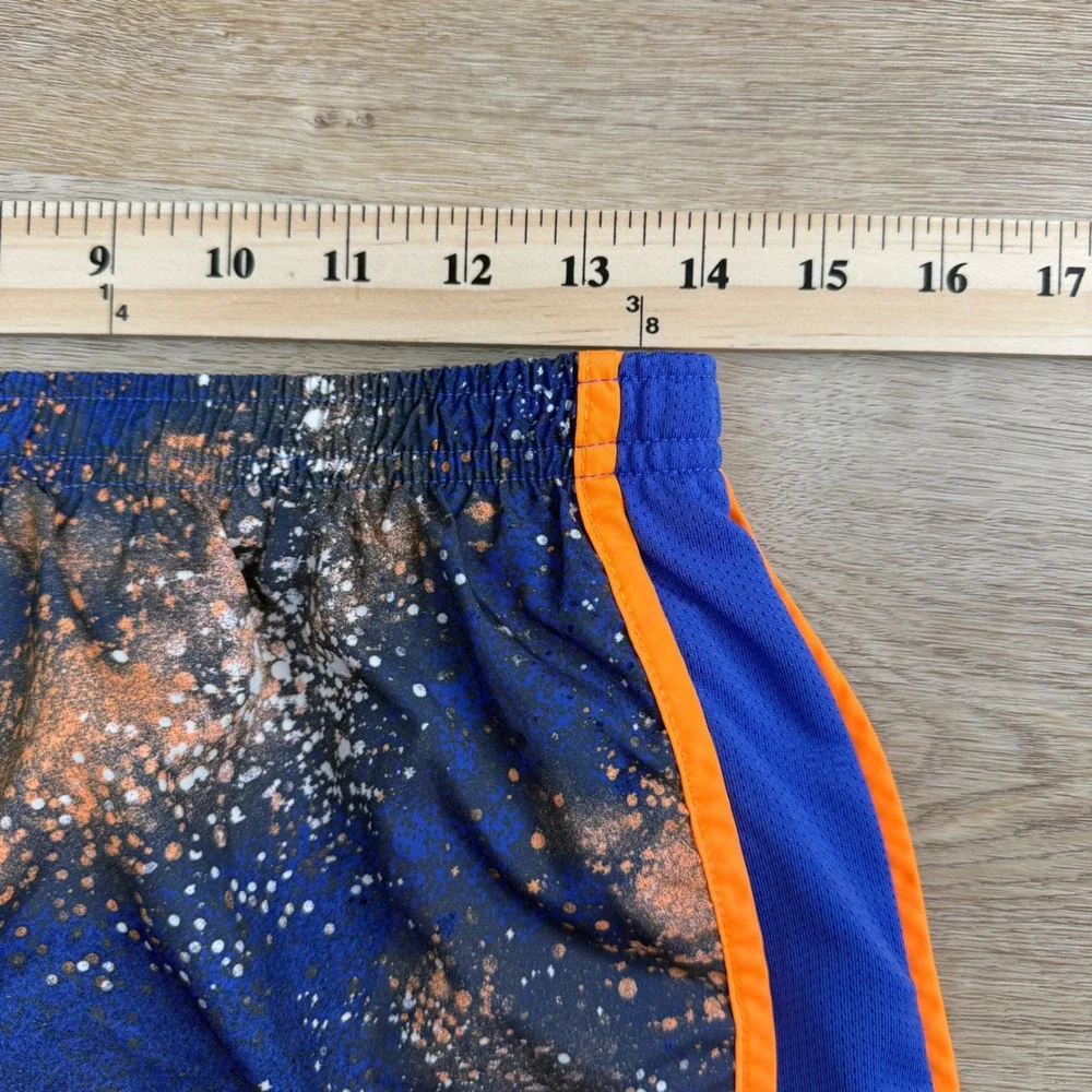 Nike (Blue) Dri-FIT Galaxy Splatter Running Shorts Kids Size L